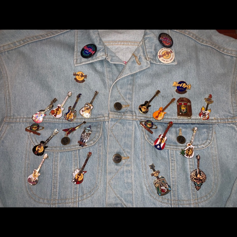 Vintage Hard Rock Cafe denim jacket